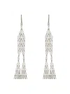 Isabel Marant Embellished Drop Earrings In Silver