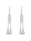 Isabel Marant Embellished Drop Earrings In Silver
