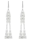Isabel Marant Embellished Drop Earrings In Silver