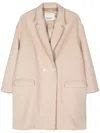 Isabel Marant Efegozi Double-breasted Coat In Beige