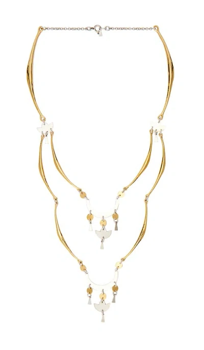 Isabel Marant Long Necklace In Gold