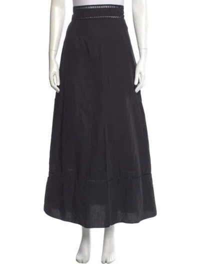 Pre-owned Isabel Marant Long Skirt In Gray