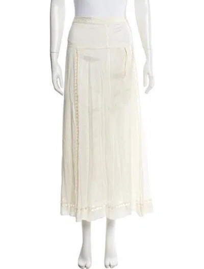 Pre-owned Isabel Marant Long Skirt In Neutral