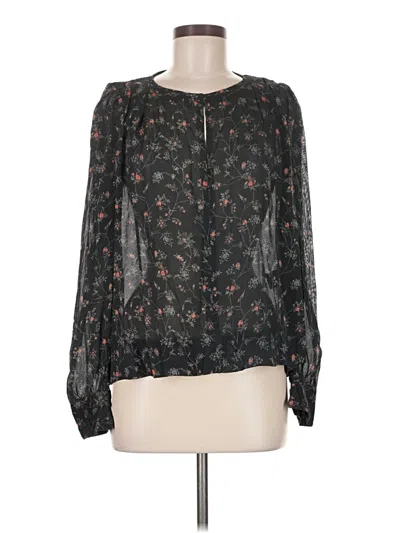 Pre-owned Isabel Marant Long Sleeve Blouse In Black