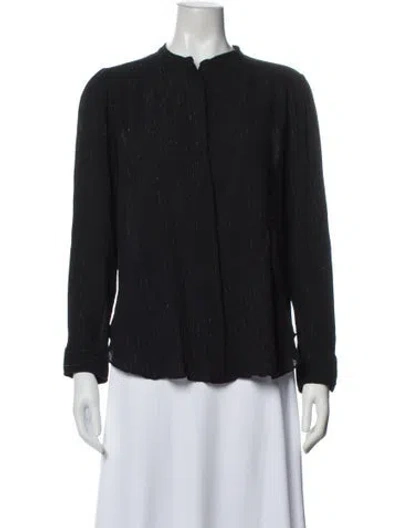 Pre-owned Isabel Marant Long Sleeve Blouse In Gray
