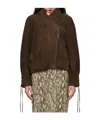 Isabel Marant Long Sleeve Casual Jacket In Brown