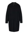 Isabel Marant Long Sleeve Coat In Blue
