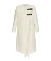 Isabel Marant Gameia Cotton And Linen Coat In White