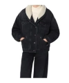 Isabel Marant Long Sleeve Denim Jacket In Black