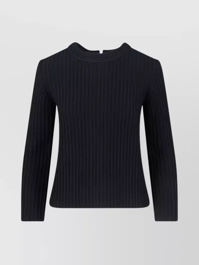 Isabel Marant Long Sleeve Knitwear Featuring Button Detail In Black