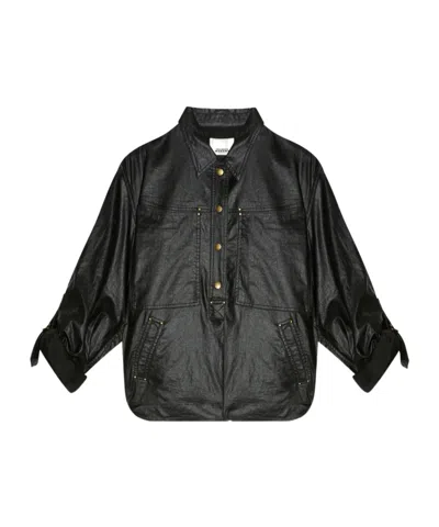 Isabel Marant Long Sleeve Shirt In Black