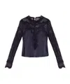 Isabel Marant Long Sleeve Shirt In Black