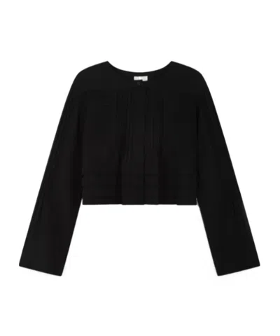 Isabel Marant Long Sleeve Shirt In Black