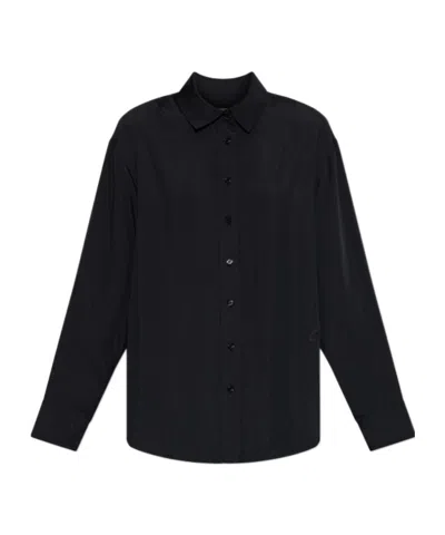 Isabel Marant Long Sleeve Shirt In Black