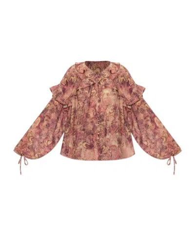 Isabel Marant Long Sleeve Shirt In Pink