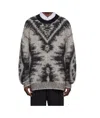 Isabel Marant Long Sleeve Sweater In Black
