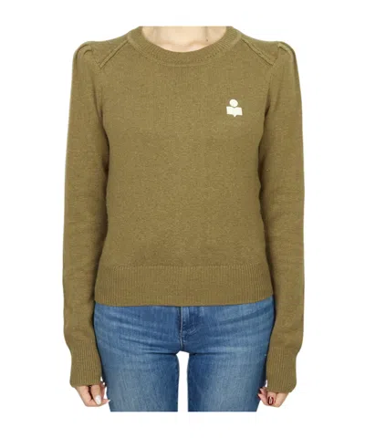 Isabel Marant Long Sleeve Sweater In Green