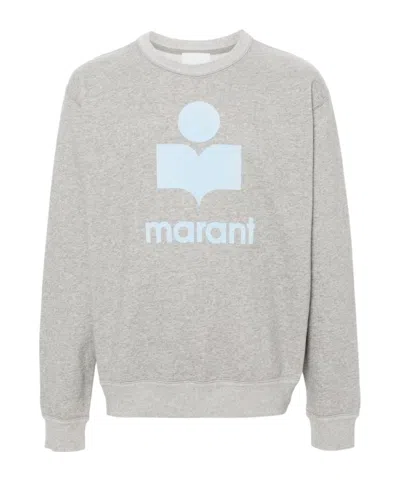 Isabel Marant Long Sleeve Sweatshirt In Neutral
