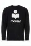 Isabel Marant Long-sleeve T-shirt With Bold Graphic Print In Black