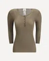 Isabel Marant Women Long Sleeve Top In Green