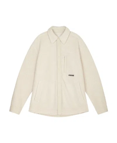 Isabel Marant Long-sleeved Button Jacket In White