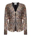 Isabel Marant Long-sleeved Casual Jacket In Multicolor