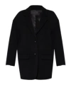 Isabel Marant Long-sleeved Coat In Black
