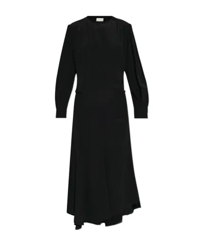 Isabel Marant Long-sleeved Dress In Black