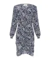 Isabel Marant Long-sleeved Dress In Black