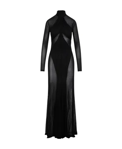 Isabel Marant Long-sleeved Dress In Black