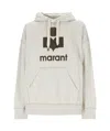 Isabel Marant Long-sleeved Hooded Hoodie In White