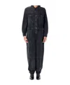 Isabel Marant Button-fastening Pocketed Jumpsuit In Black