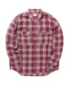 Isabel Marant Long-sleeved Plaid Shirt In Pink
