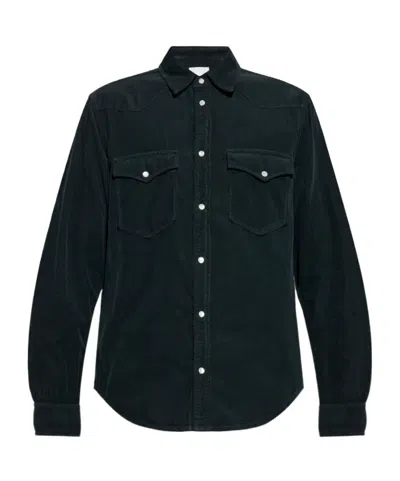 Isabel Marant Long-sleeved Shirt In Black
