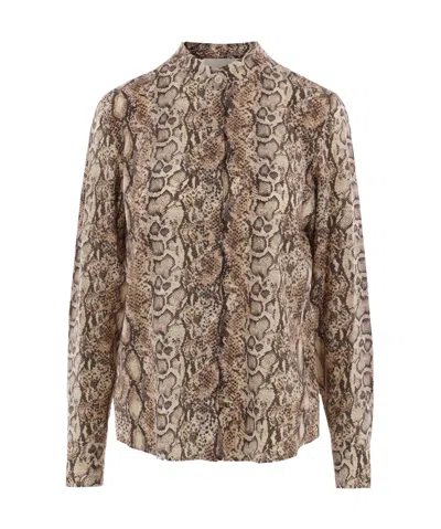 ISABEL MARANT ISABEL MARANT ILDA ALL-OVER LEOPARD PRINTED SHIRT