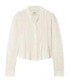 Isabel Marant Long-sleeved Shirt In White