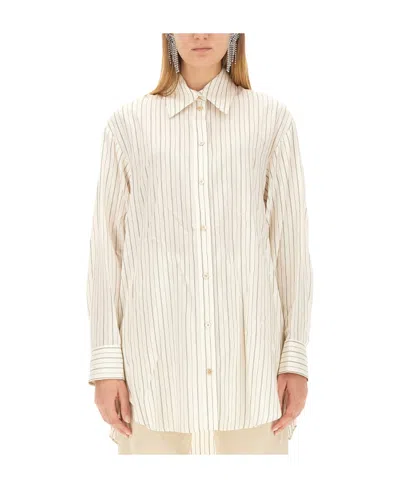 ISABEL MARANT ISABEL MARANT LONG SLEEVED STRIPED BUTTONED SHIRT