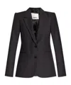 Isabel Marant Reva Checked Blazer In Black