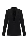 Isabel Marant Feray Tailored Jacket Notch Lapel Design In Black