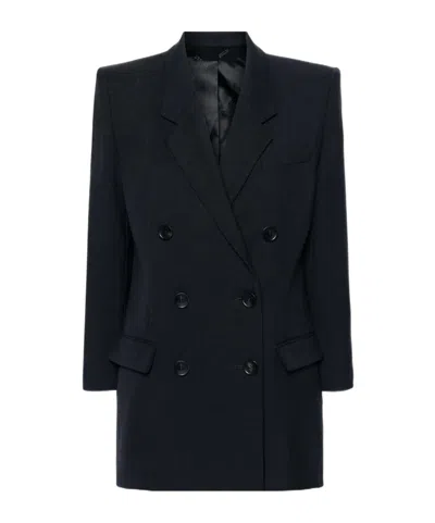 Isabel Marant Long Sleeved Suit Jacket In Black