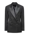 Isabel Marant Long-sleeved Suit Jacket In Gray