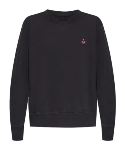 Isabel Marant Long-sleeved Sweater In Black
