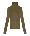 Isabel Marant Jaelis Pullover Im Metallic-look In Green