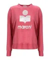 Isabel Marant Klowia Sweatshirt In Red