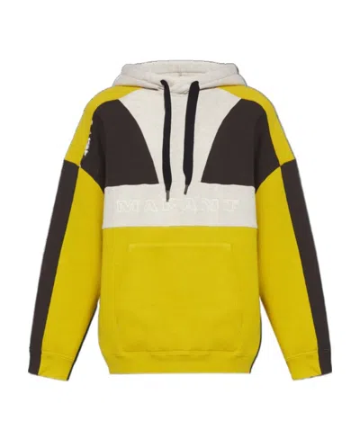 Isabel Marant Long-sleeved Sweater In Yellow