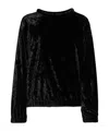 Isabel Marant Long-sleeved Top In Black