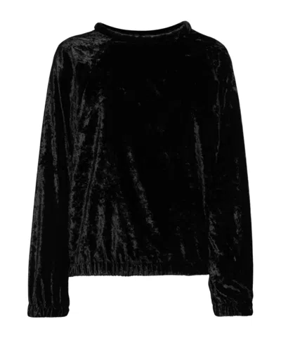 Isabel Marant Long-sleeved Top In Black