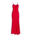 Isabel Marant Long Suspender Dress In Red