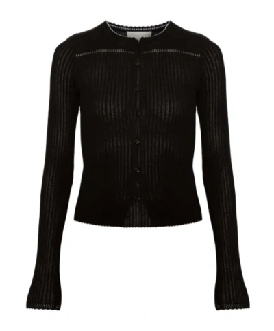 Isabel Marant Long-sleeve Cardigan In Black