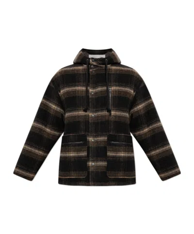 Isabel Marant Long-sleeve Casual Jacket In Brown
